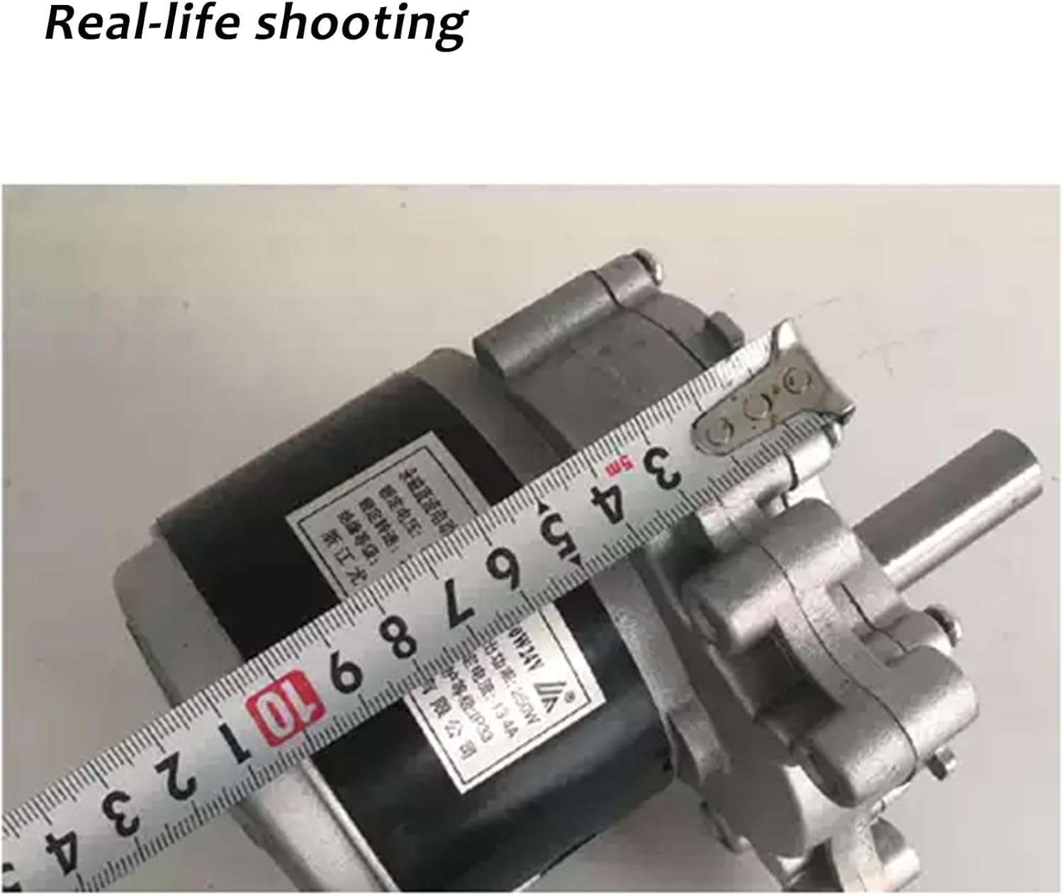 250W 24V Brushed DC Motor, Low Speed, 75–180 RPM, For Electric Wheelchair, E-Scooter, Robotics & DIY Projects(180 RPM)