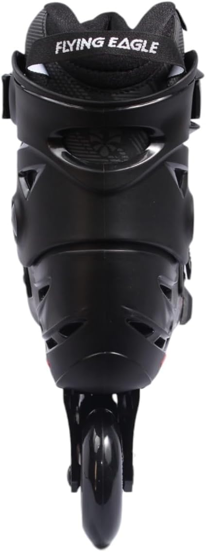 Flying Eagle F5D Eclipse Freeskates - Roller Skates Women, Aggressive Inline Skates Men Sport, Outdoor Roller Skate Shoes for Adults, Inline Skate, Skating Shoes - Black, Men's Size: 3.5-4US / 36EU