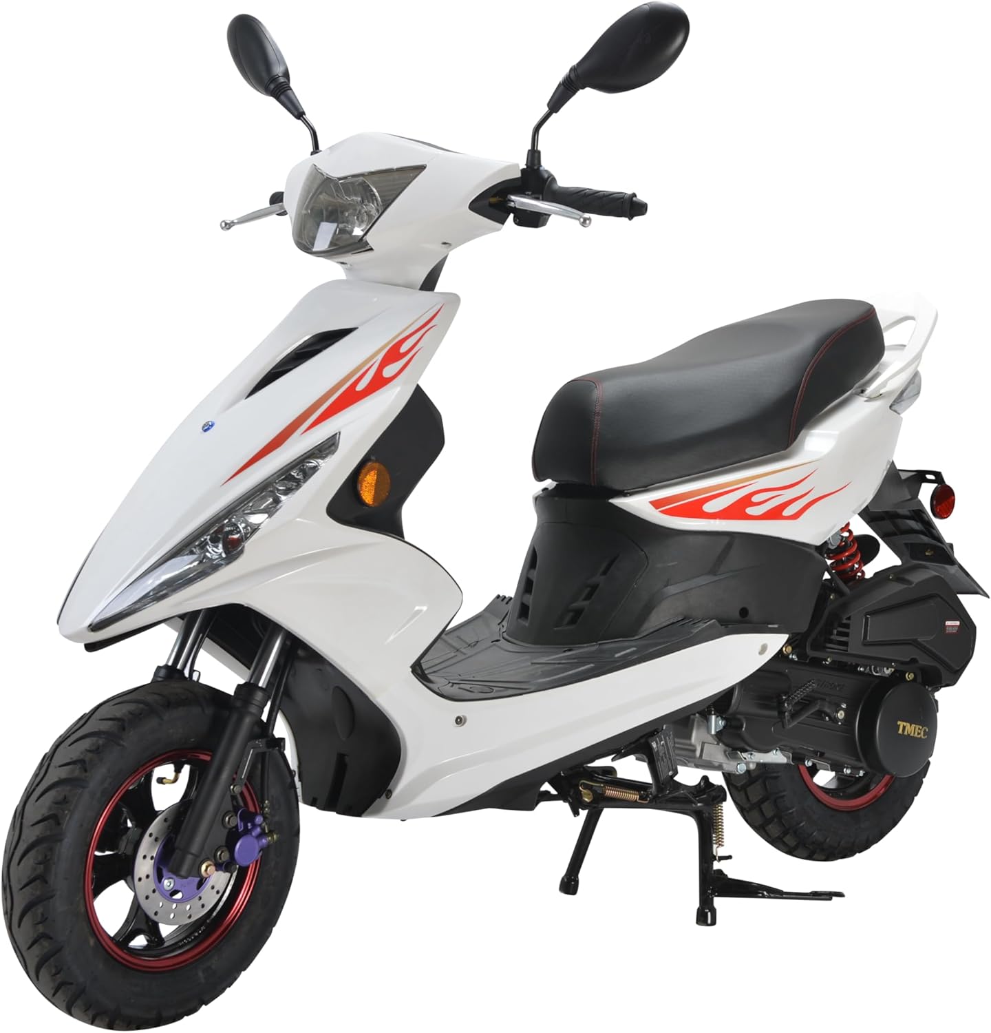 HHH Wave 150cc Motorcycle Fully Automatic Gas Street Scooter Moped for Adults 150cc Street Bike with 10