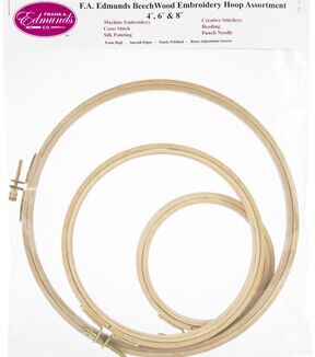 Frank A. Edmunds 3pk Embroidery Hoops