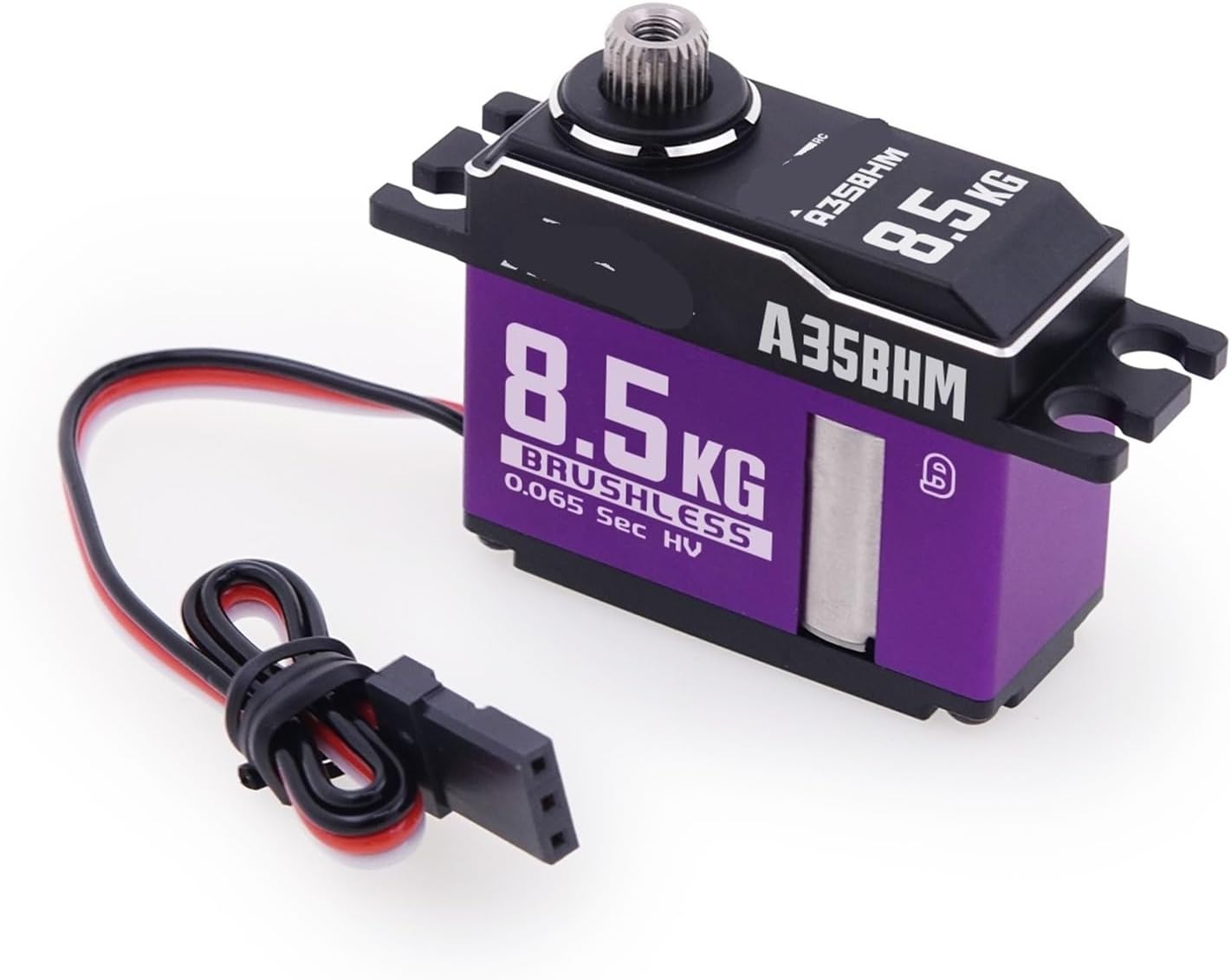 A35BHL A35CHM A35BHM 16KG 12.5KG 8.5KG High Torque Speed ​​HV Programmable Brushless Coreless Servo(A35BHM 8.5kg Servo)