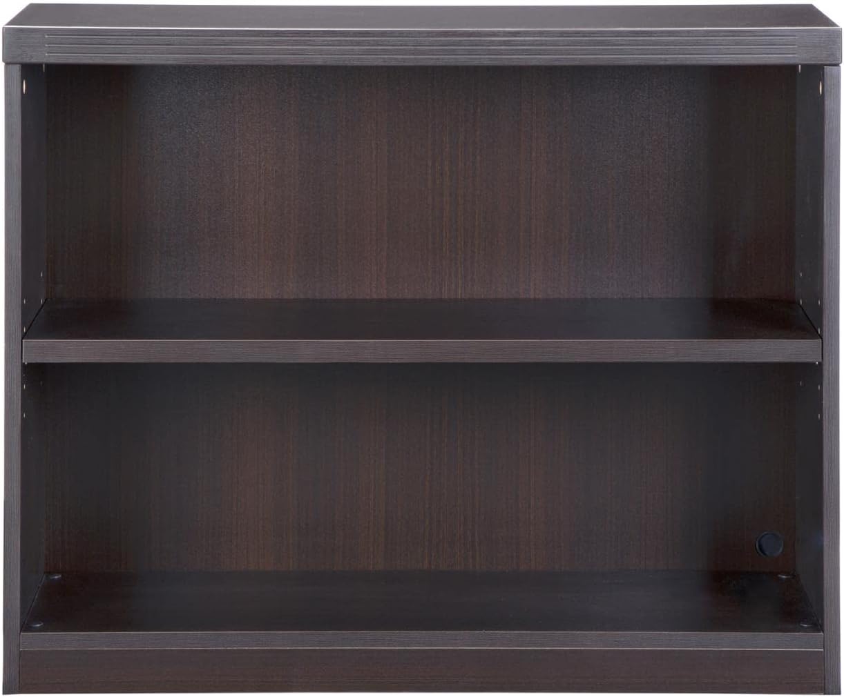 Safco Mayline AB2S36LDC Aberdeen Bookcase, 2 Shelf, Mocha Tf