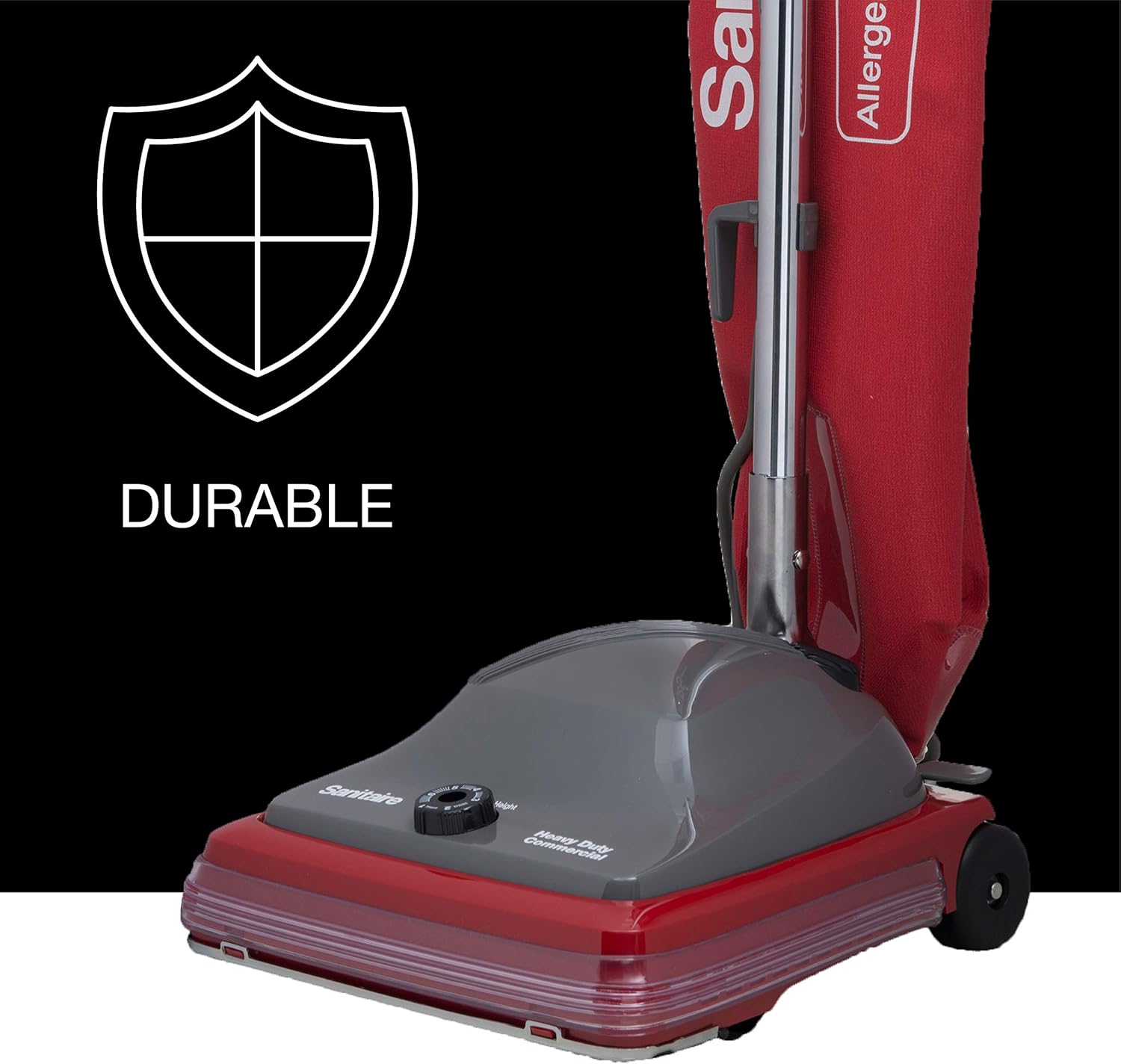Sanitaire Tradition Commercial Bagged Upright Vacuum, SC688B ,Red
