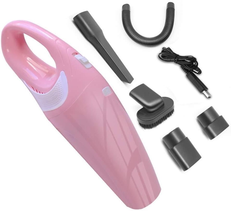 Handheld Vacuum Cordless, Portable Handheld Vacuum Cleaner, Rechargeable Quick USB Charge, HEPA Filter, Car Vacuum Cleaner for Pet Hair, Home