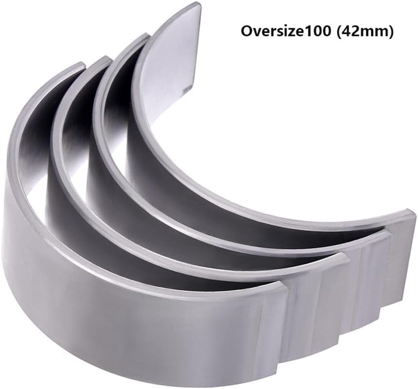 4PCS 42/42.5/42.75/43mm Motorcycle Connecting Rod Crankshaft Bearing Kit for XG500 Street 500 XG750 Street 750 2014 to 2018(Oversize100 (42mm))
