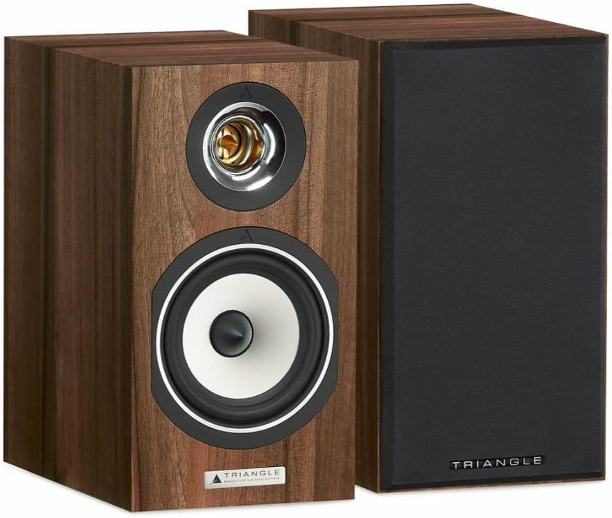 triangle Triangle Esprit Titus Ez HiFi Bookshelf Speakers Chestnut, Pair