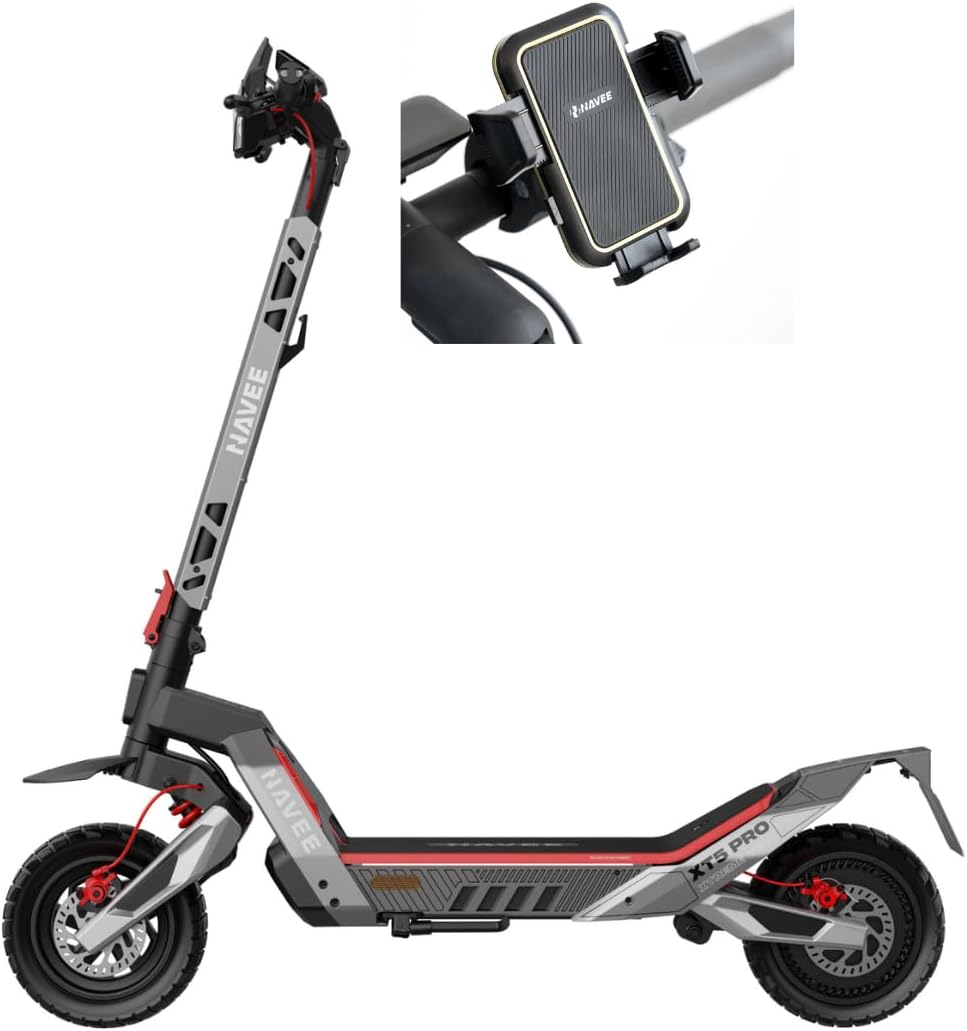 NAVEE XT5 Pro Electric Scooter with Phone Holder