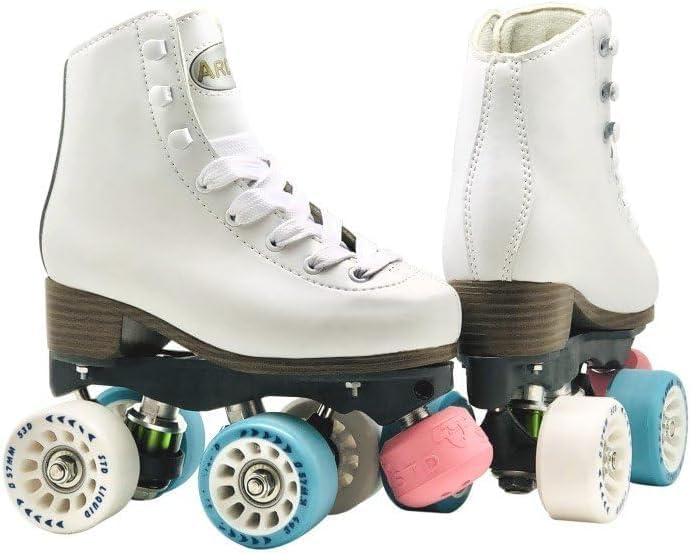 STD Skates & Wheels - Stifeld Ardal Boots+STD Hornet Bases+Impact Wheels - Figure Skating Wheels