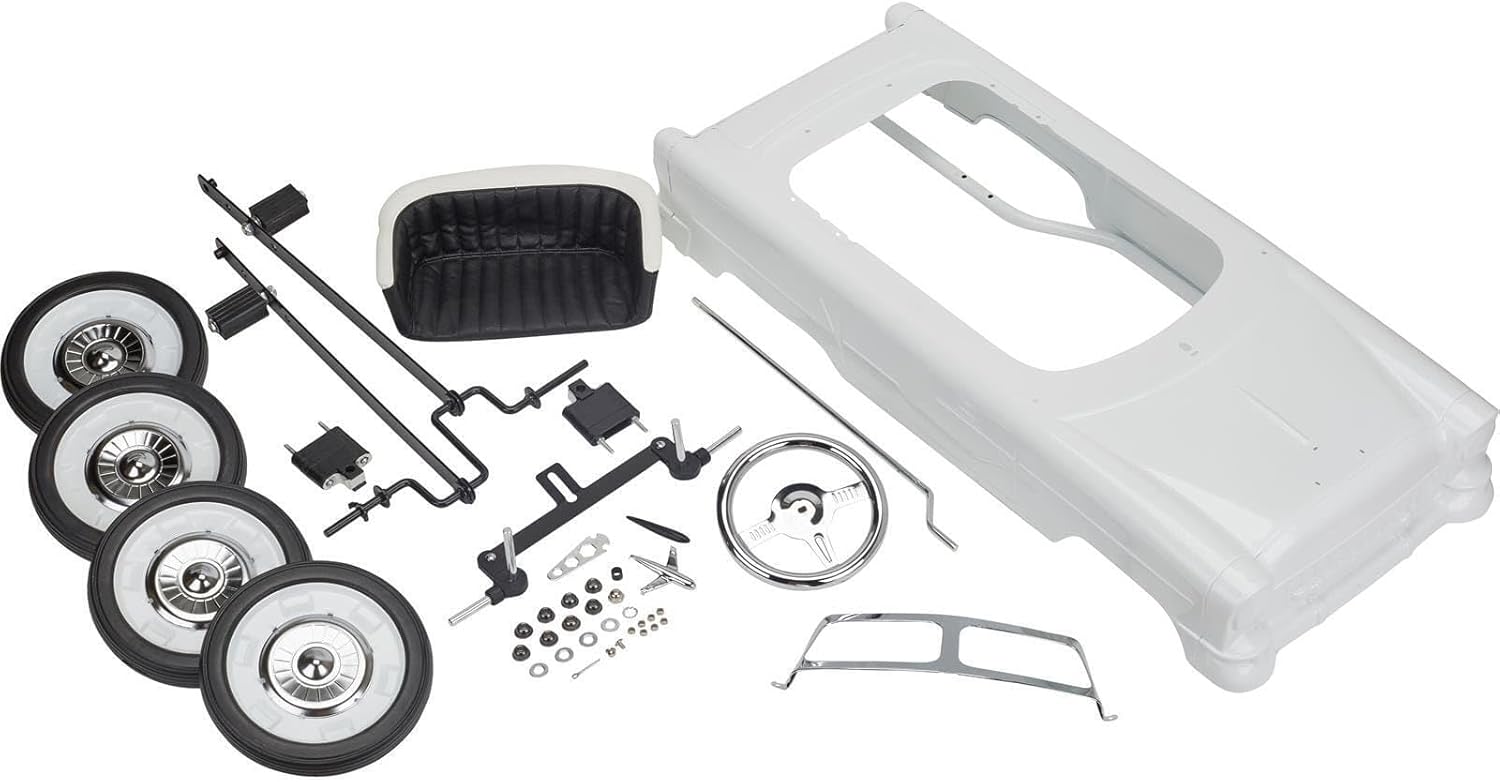 1955 DIY Unassembled Customizable Pedal Car Kit 9180034