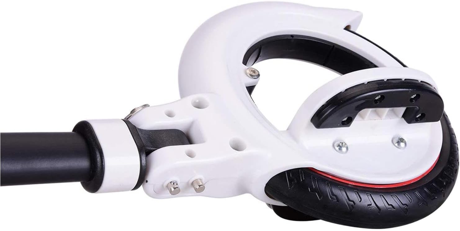 NIBHZ Adult Drift Board Vitality Car Two-Wheeled Skateboard Two Wheels Skate Board Skate Cycle Two Wheels Skateboard Easy to Carry Foldable Skateboard Great for Kids,White