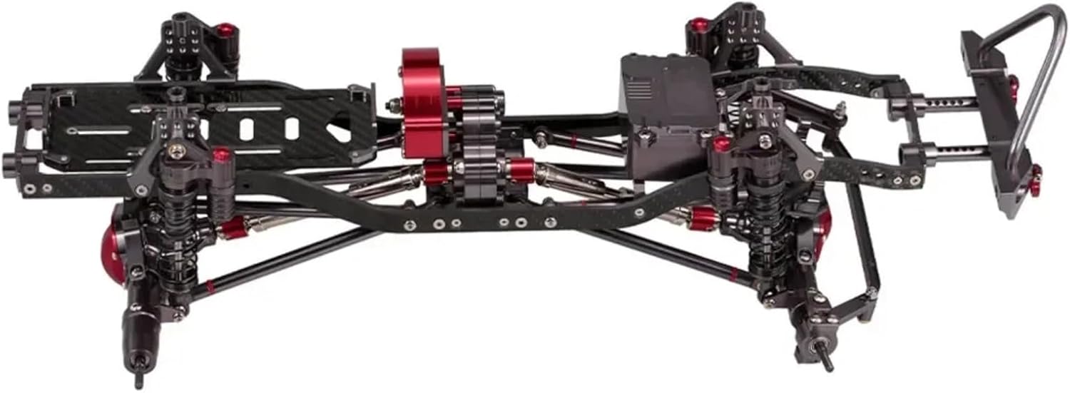 RC Parts for Axial for SCX10 RC Crawler for Climbing Car DIY 1/10 RC Car Frame Kit CNC Modification Accessories