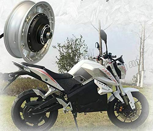 Air Cooled 14KW 72V Brushless Electric Motorcycle Scooter Hub Motor 86-105mph