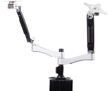 Silverstone Tek ARM Two Articulating Duo Arm Computer Monitor Desk Mount/Mounting Bracket (ARM22SC)