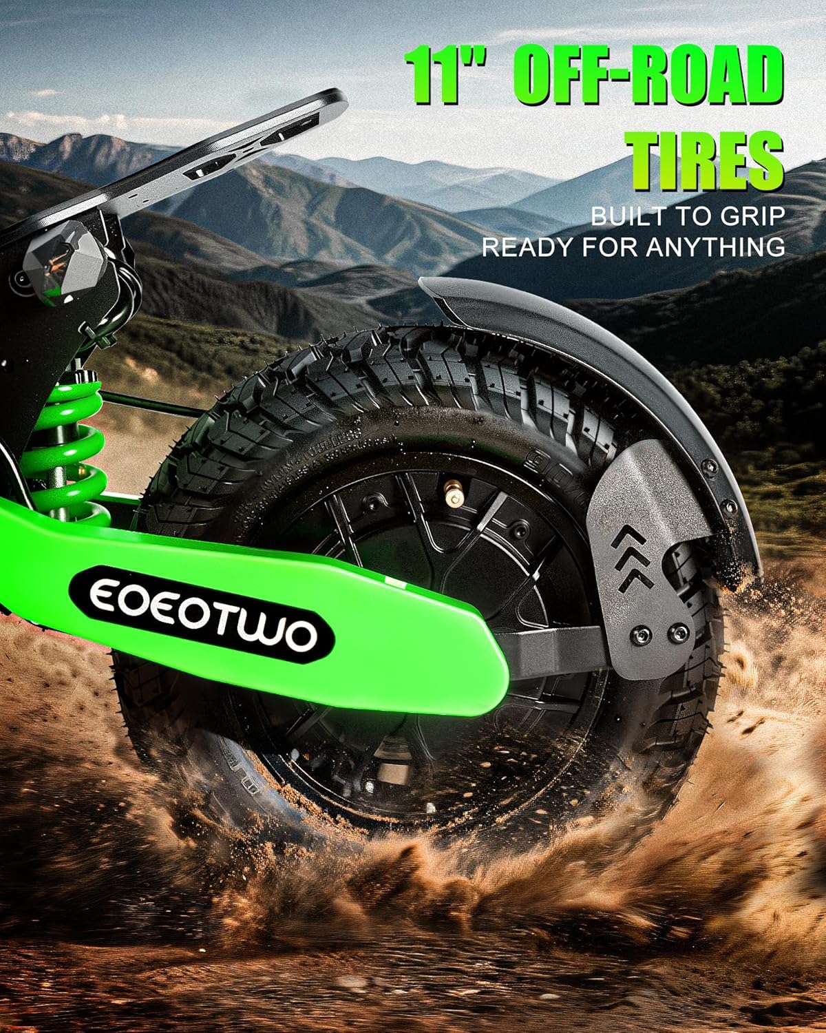 Electric Scooter for Adults, 1200W Motor Fast E Scooter, 11