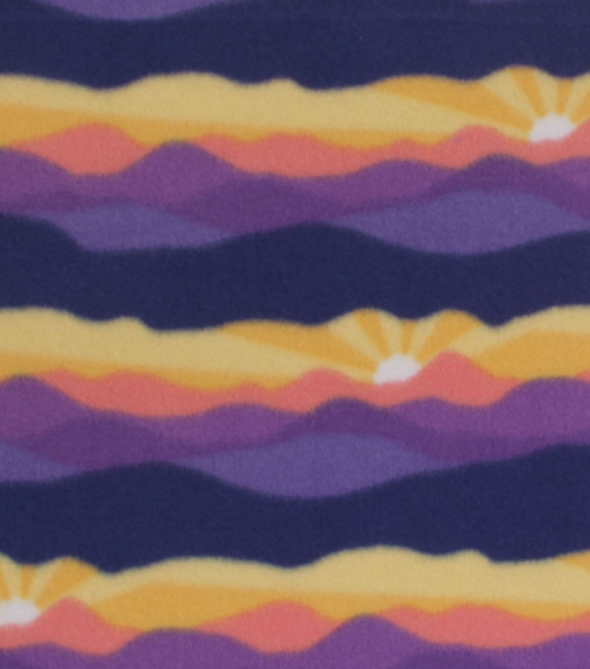 Sunset Wilderness Blizzard Fleece Fabric