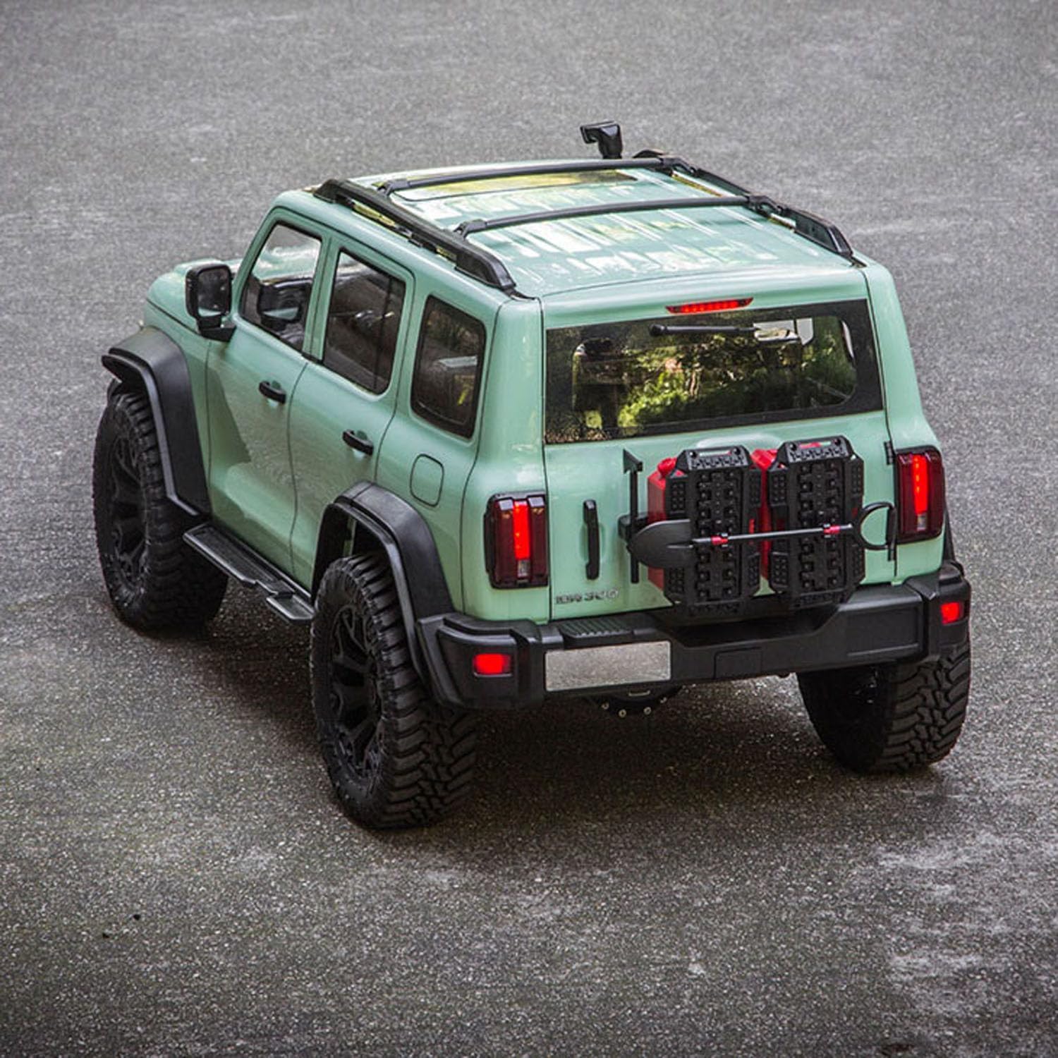 TOUCAN RC HOBBY 1/8 Tank300 Competitive Edition Remote Control Rock Crawler AWD 2WD Metal Drive Shaft Threaded Coilover Shocks for Adult