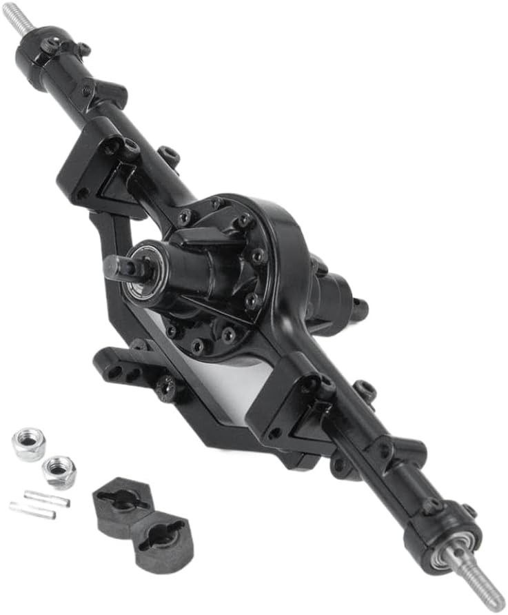 Metal Axle Complete Middle Axle for 1 10 RC Crawler Rock Car Axles Upgrade Parts Compatible with 1 10 RC Vehicles