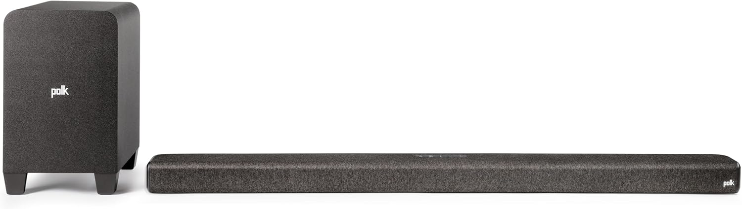 Polk Audio Signa S4D Dolby Atmos 3.1.2 Sound Bar System (Online Exclusive Finish)