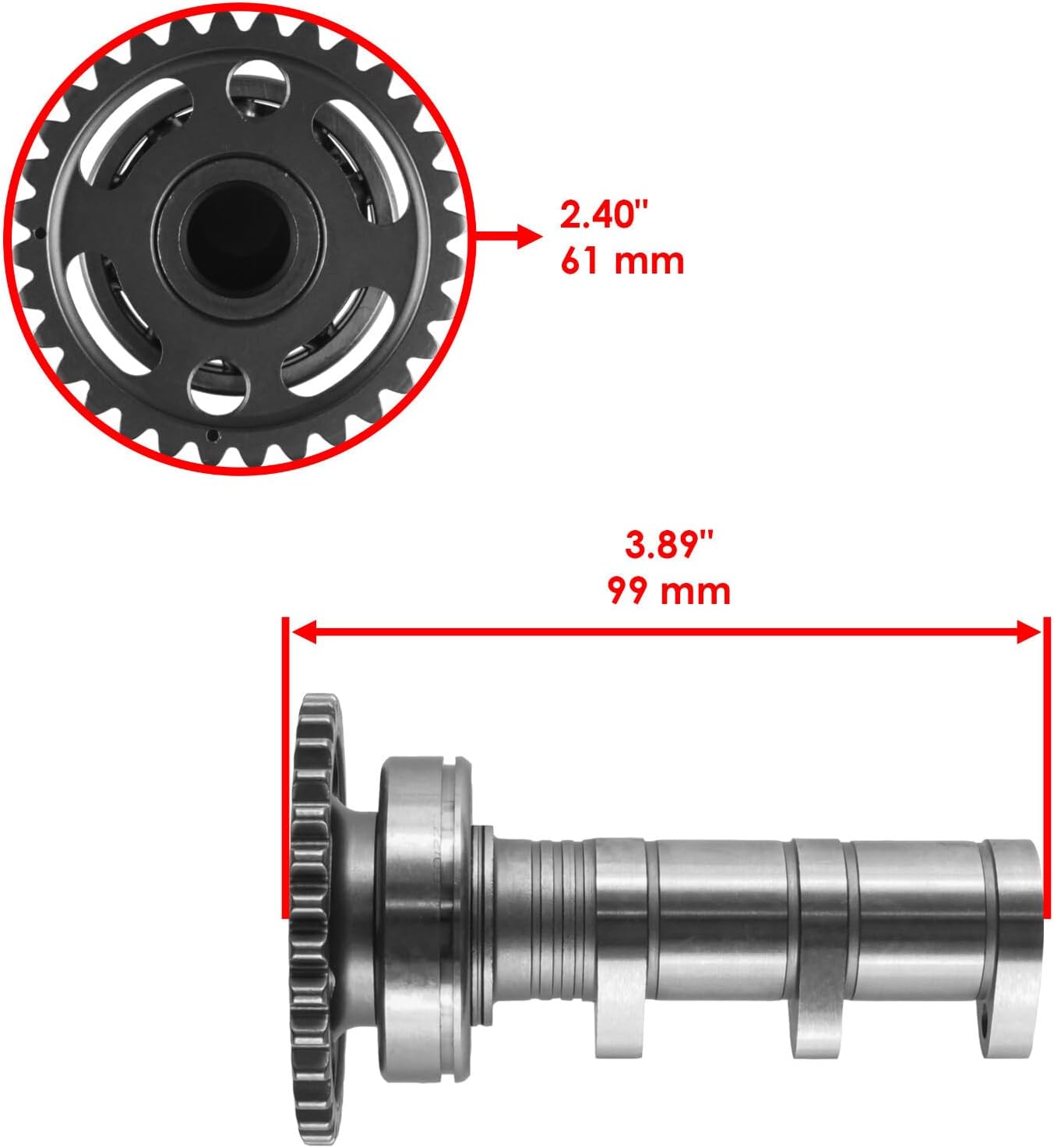 Replacement Powersports Parts for Camshaft Kit Cam Chain Tensioner Gasket for Yamaha YFZ450X YFZ 450 X 2010-2011 Mod-C8RC-77853