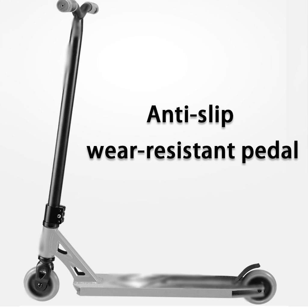 Scooters Pro Scooter Cheap School Commute Kick Scooter, Beginners Sport Scooters, Freestyle Trick Scooters, for Boys Girls (Color : Black and Gray, Size : 69 * 52 * 80cm)