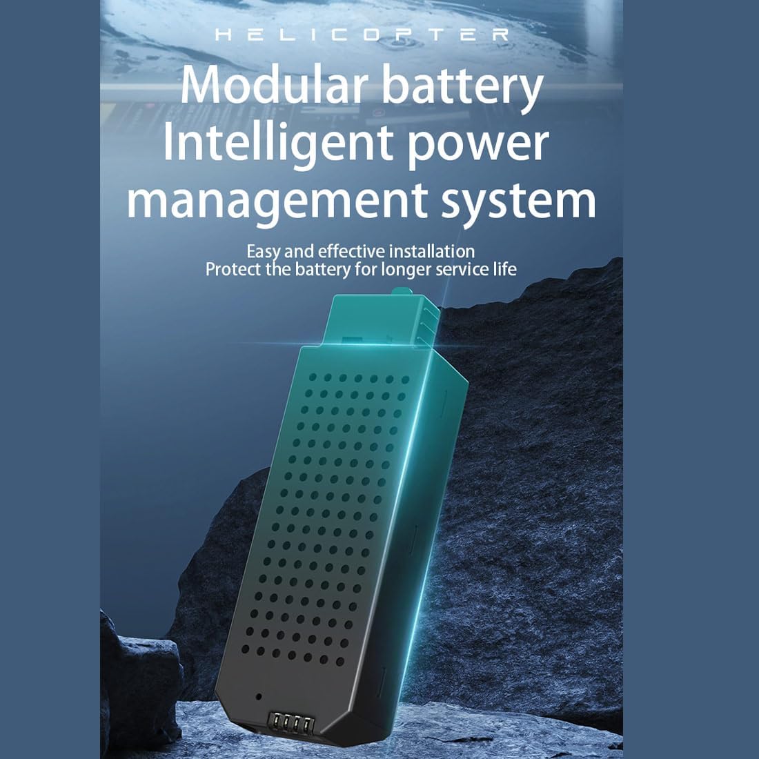 HERR RC Helicopter 1/30 Scale Single-Rotor Gyroscopic Flying Aircraft Model H145 2.4G 6CH Fixed-Height Optical Flow Positioning (RTF Version) (Red & White)