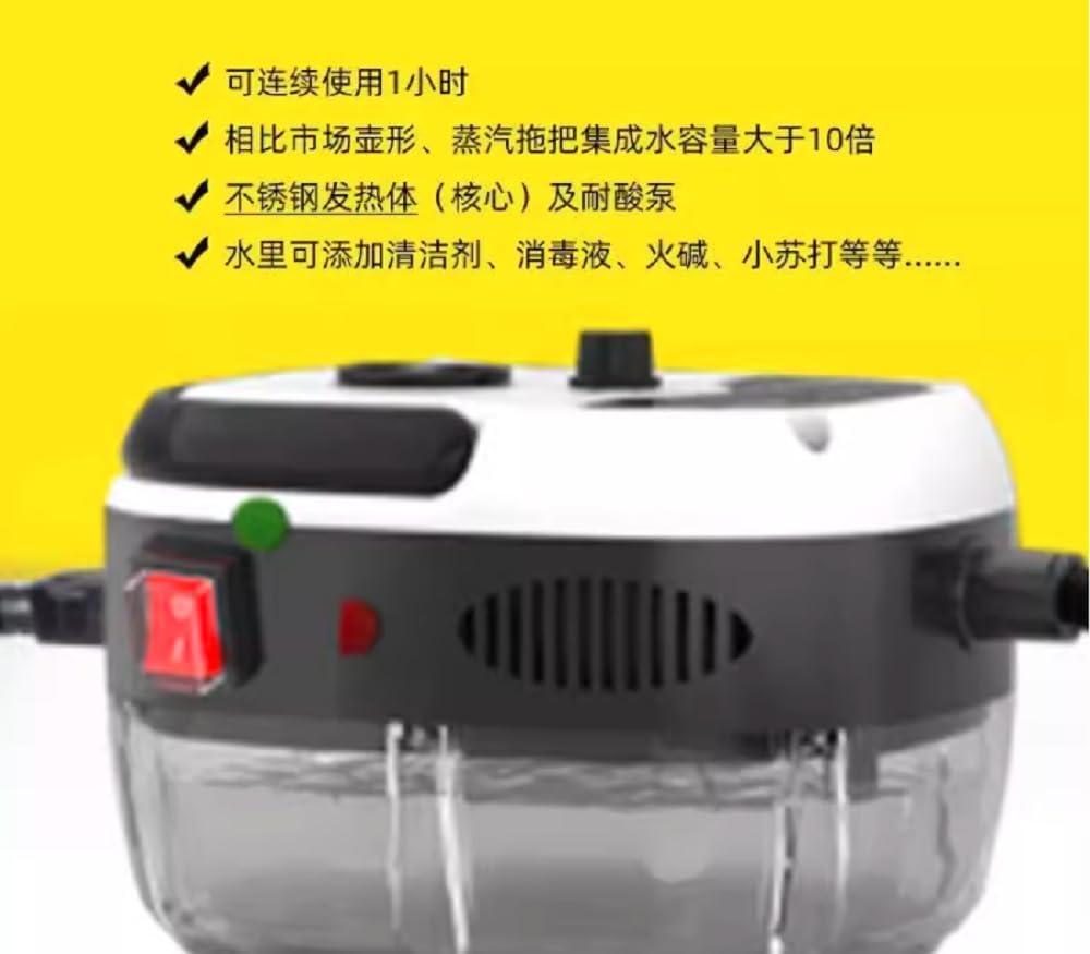 High-temperature steam cleaner.