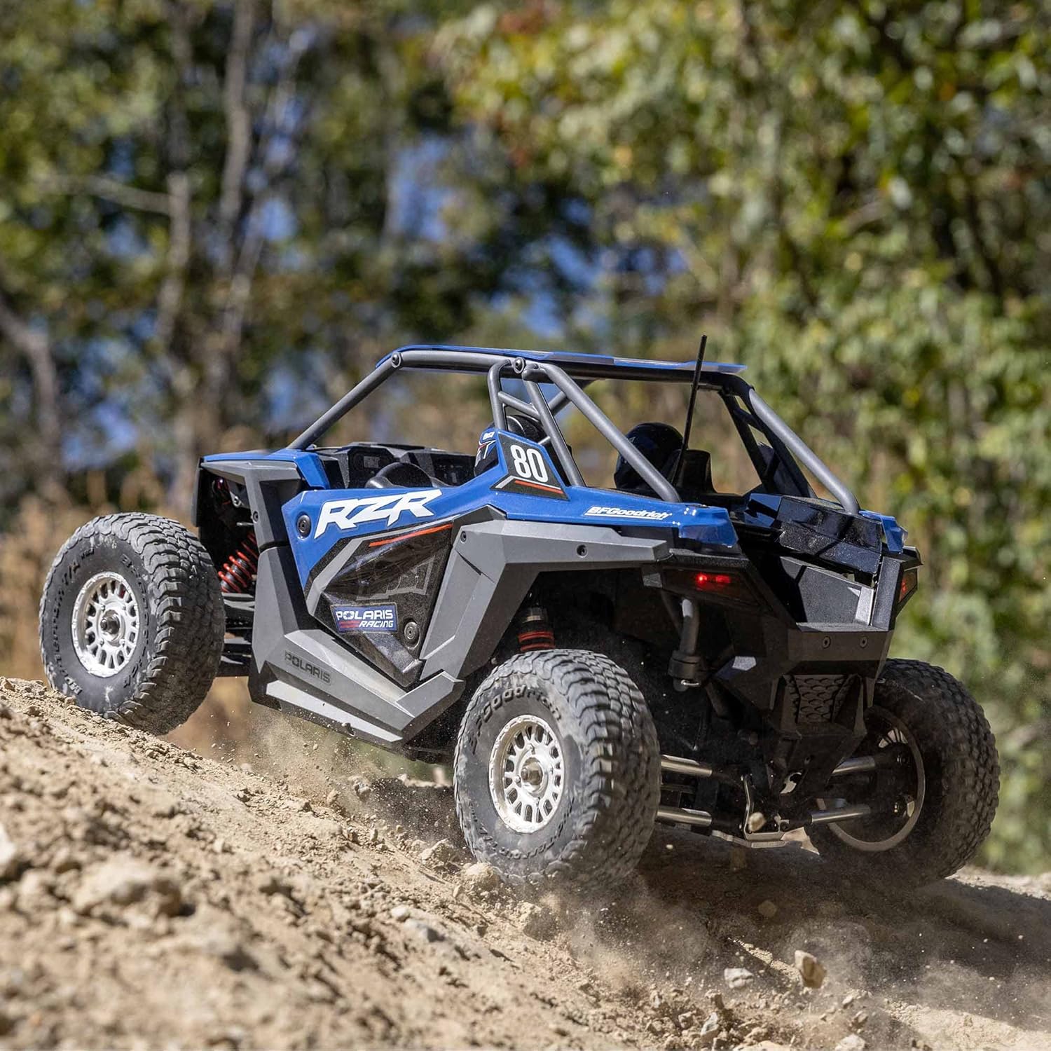 Losi RC Truck 1/10 RZR Rey 4 Wheel Drive Brushless Ready-to-Run Battery and Charger Not Included Polaris LOS03029T1 Trucks Electric RTR Other