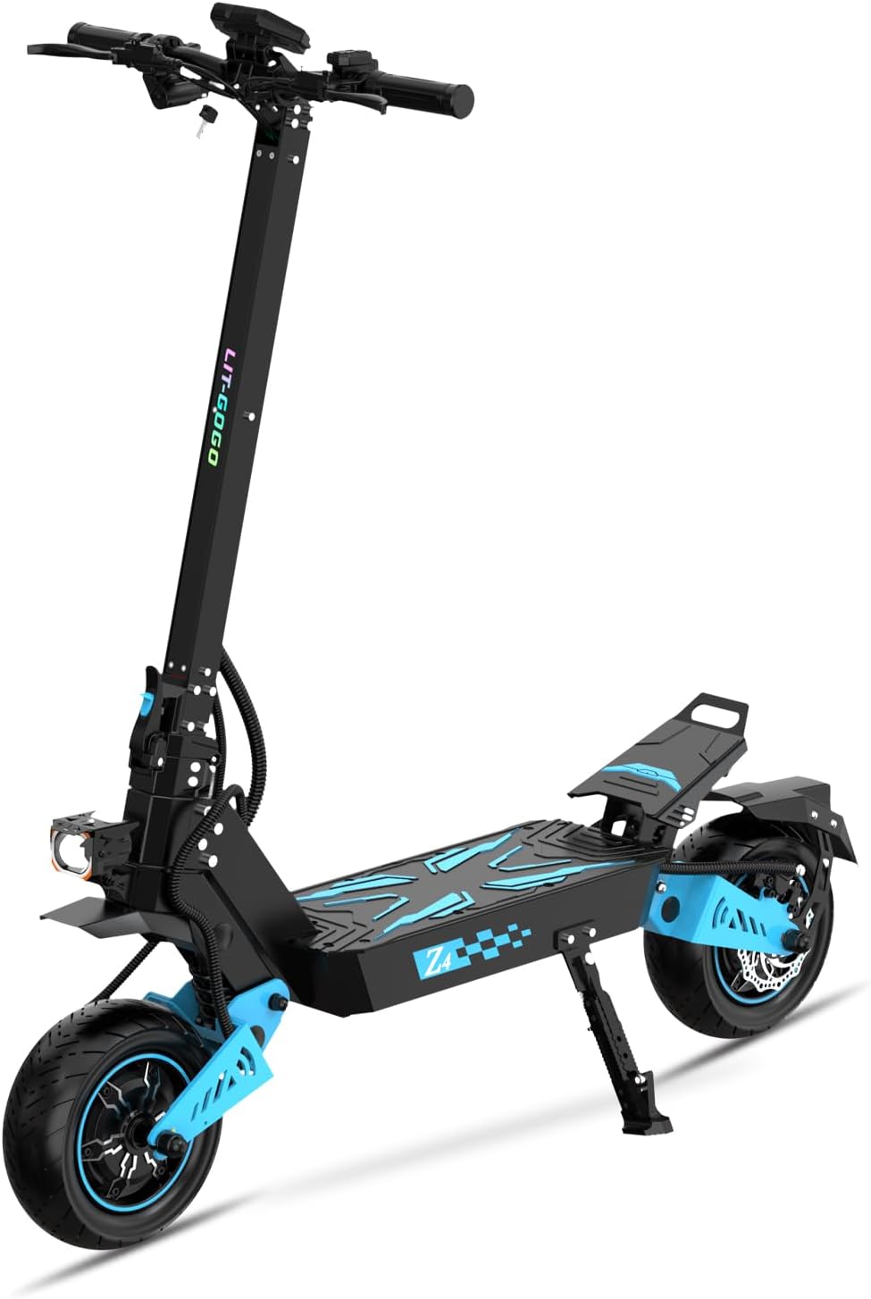 Z4 Aluminum Alloy Dual-Motor Electric Scooter | 48V2400W Power | 70km Range | 60km/h Speed | 11