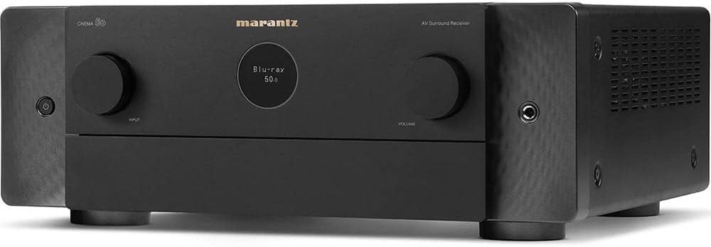 Marantz Cinema 50 9.4-Ch Receiver (110W X 9) - 4K/120 and 8K Home Theater Receiver (2022 Model)