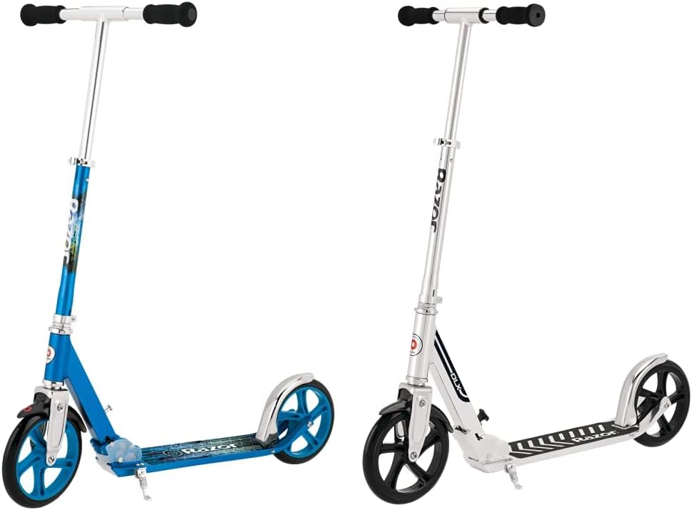 Razor A5 Lux Kick Scooter for Kids Ages 8+ and Razor A5 DLX Kick Scooter for Kids Ages 8+