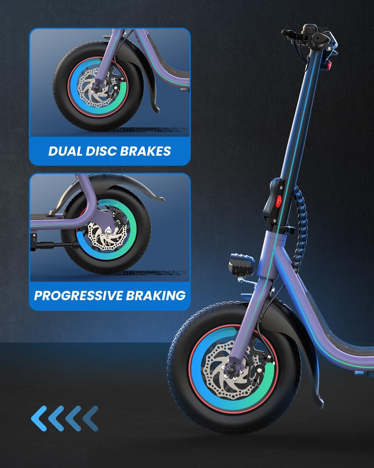 Urbanmax C1 Electric Scooter for Adults & Teens,20 Miles Range, 265 Lbs,Top Speed 16MPH, Wide Anti-Slip Deck for Commute, Groceries, Pets, Foldable Commuter Escooter with Seat and Basket