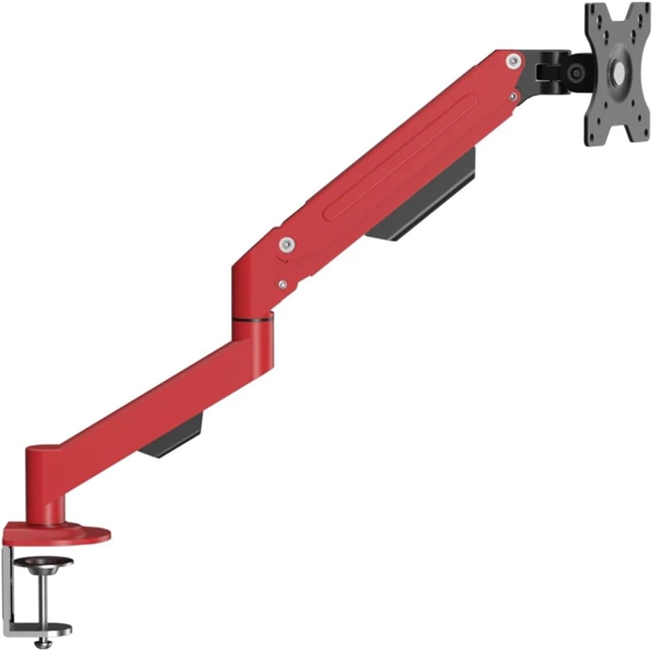 Green 14 20 24 27 30 34 inch desktop monitor stand gas spring full motion stand TV stand computer stand A1(A1C Orange)