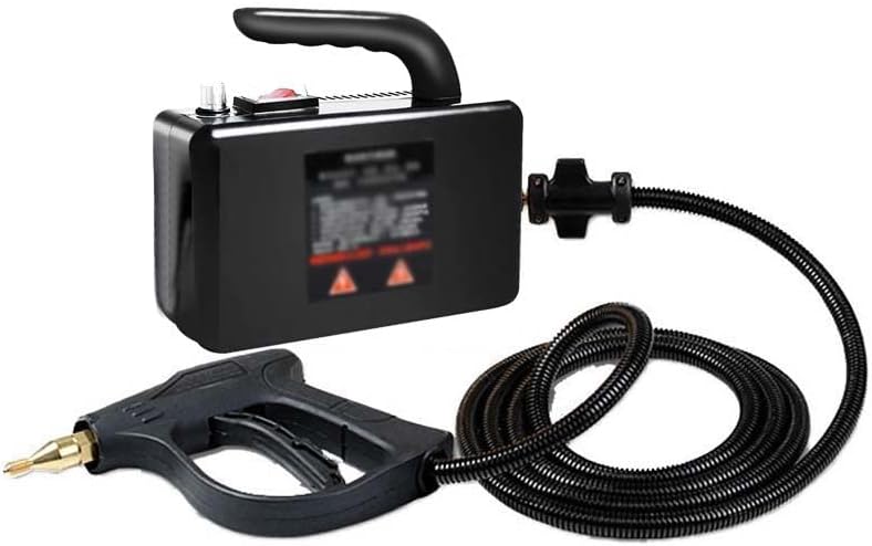 High Pressure Steam Cleaner,Pressure Steam Cleaner,Household Grout Tile Car Detail Kitchen Bathroom,Black-220V