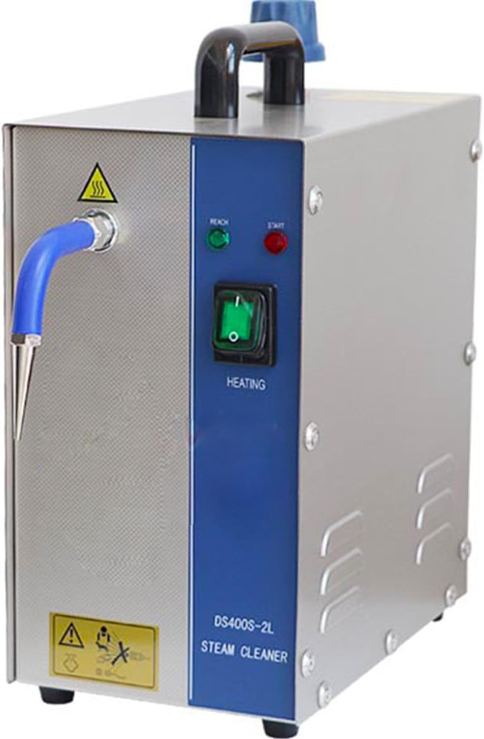 ylpddmm Jewelry Steam Cleaner Machine 2L Gold and Silver Stainless Steel Jewelry Cleaner Steamer Gem Washer Equipment for Cleaning Jewelry/Silver/Gold