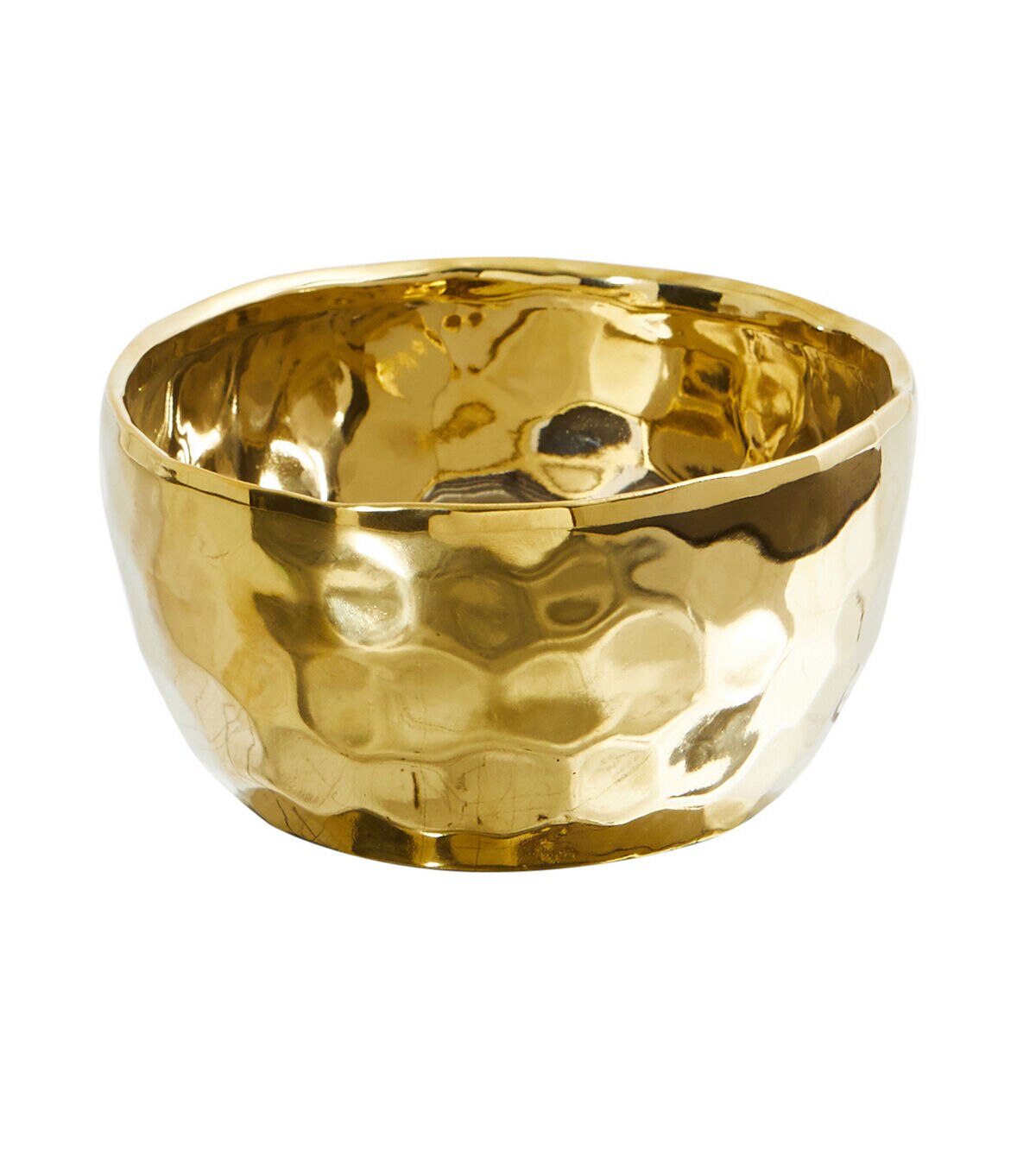 Nearly Natural 7 Designer Gold Bowl