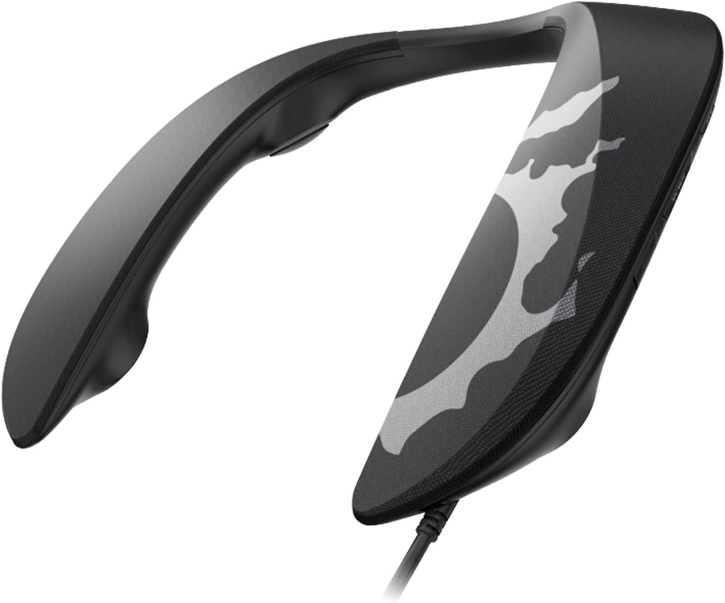 Panasonic SoundSlayer Final Fantasy XIV Online Edition Wearable Gaming Speaker, Lightweight Wired Neck Speaker with Built-in Microphone and Dimensional Sound - SC-GN01PPFF (Black)