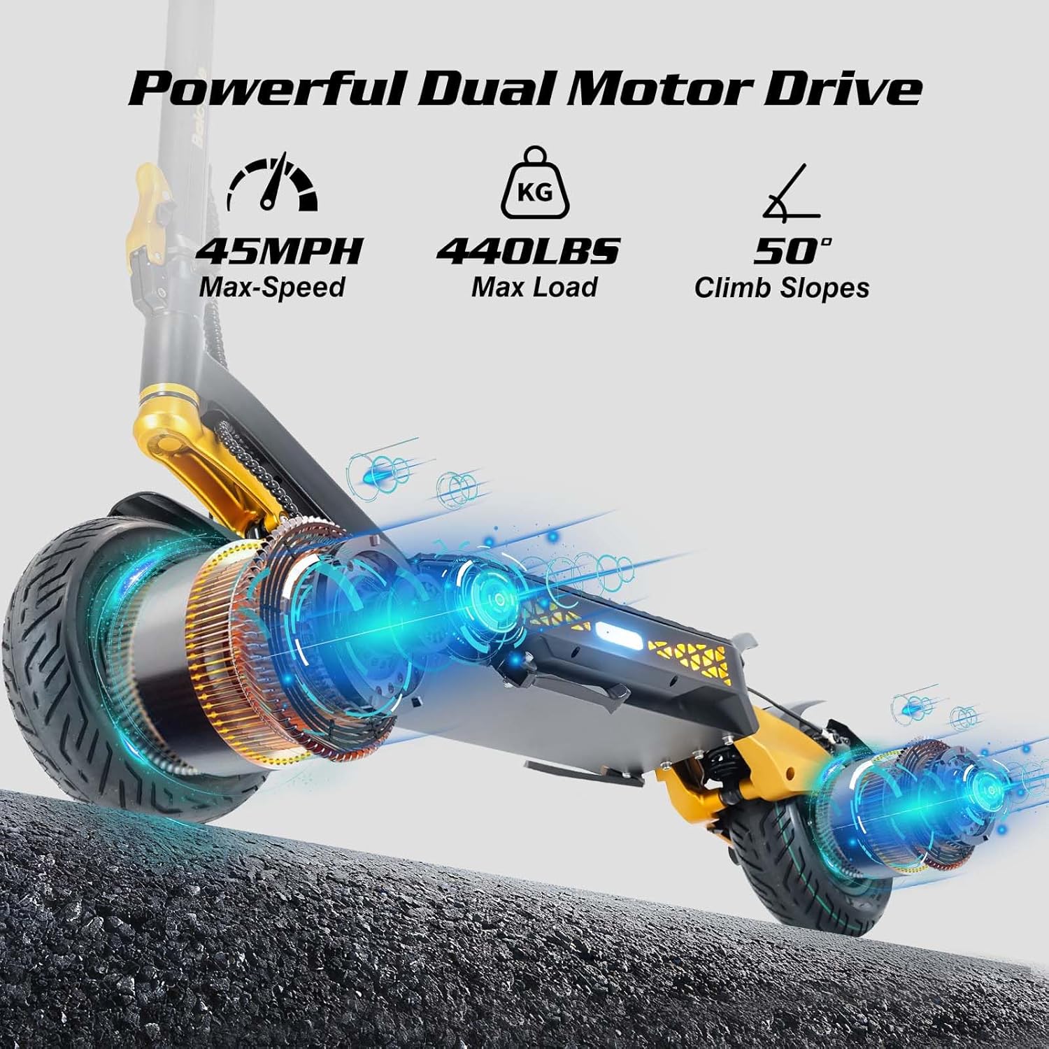 Electric Scooter for Adults, 5600W/1500W/1200W/800W Motor Fast Electric Scooter, 46/40/35 MPH Top Speed, 27Ah/20.8Ah/15.6Ah Battery, 10/11