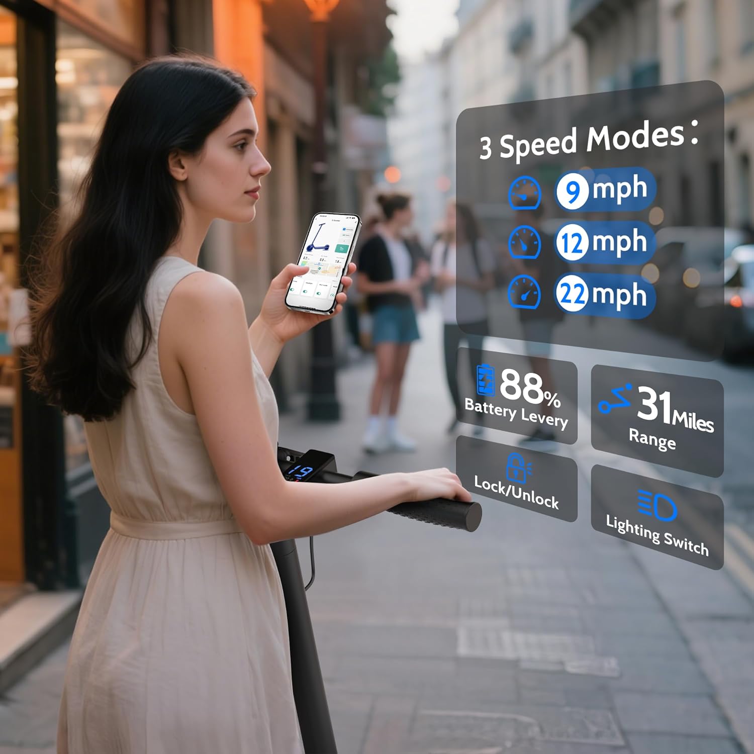 Maxshot Electric Scooter, 8.5