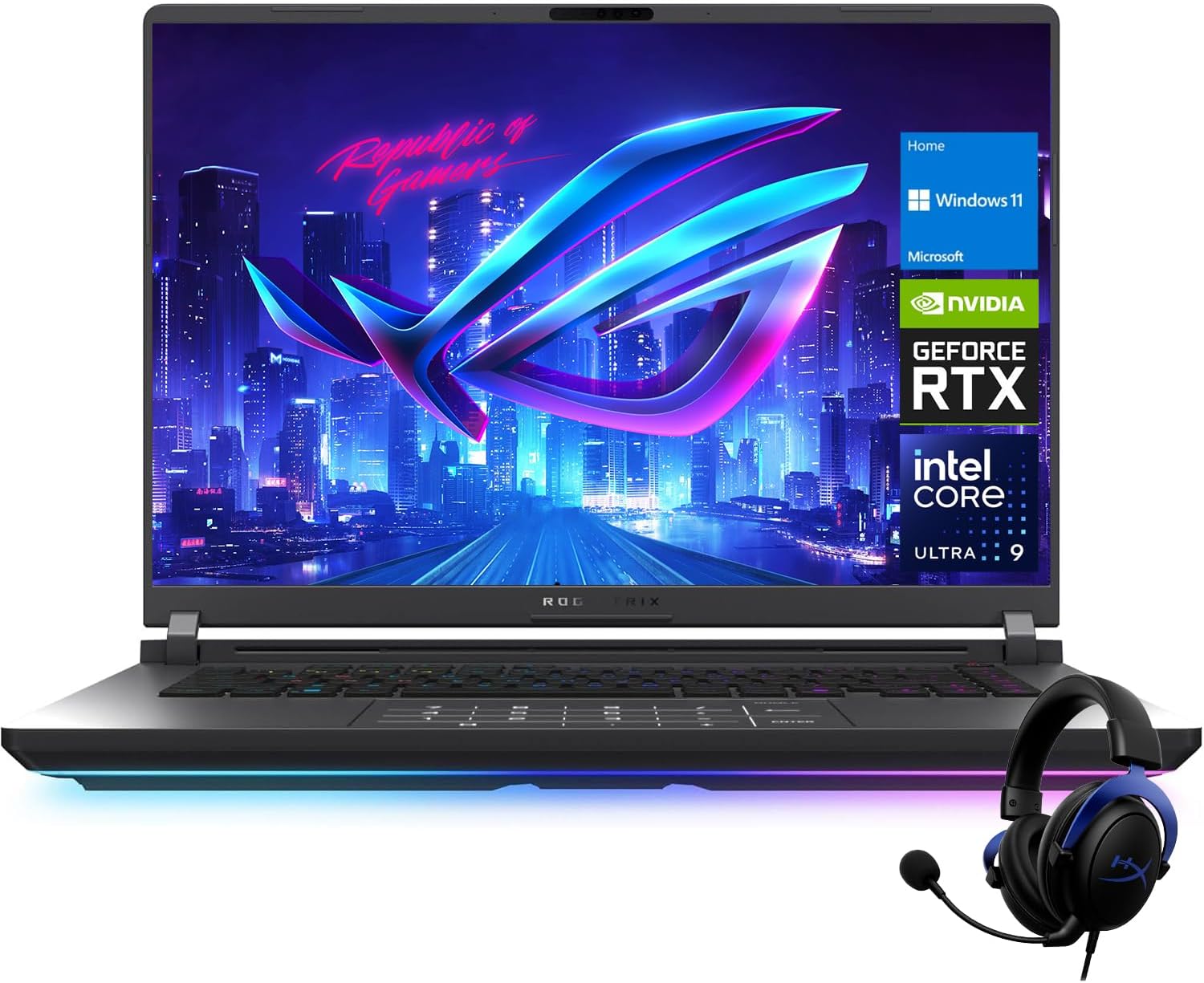 ASUS ROG Strix G16 RTX 5080 Gaming Laptop, 16