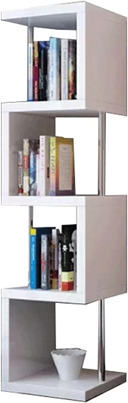 CAMBOS Bookshelf Solid Wood Bookshelf Modern Bookcase and Book Shelves Storage Organizer Display Rack for Living Room, Bedroom, Office (Color : C)