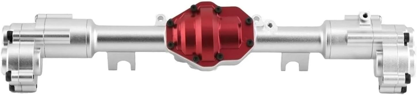 RC Car Accessories for YiKong YK4082 YK4083 for Absima for Yucatan CR1.8 Metal Front and Rear Portal Axle Housing Gear Cover 1/8 RC Crawler Car Upgrades Parts(Front and Rear)