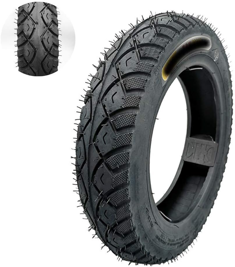 Electric Scooter Tire 300-10 Vacuum Tire Scooter Inflatable Tire 6PR Stab-Resistant Cushioning Layer Low Resi and 2Pcs,Wearable