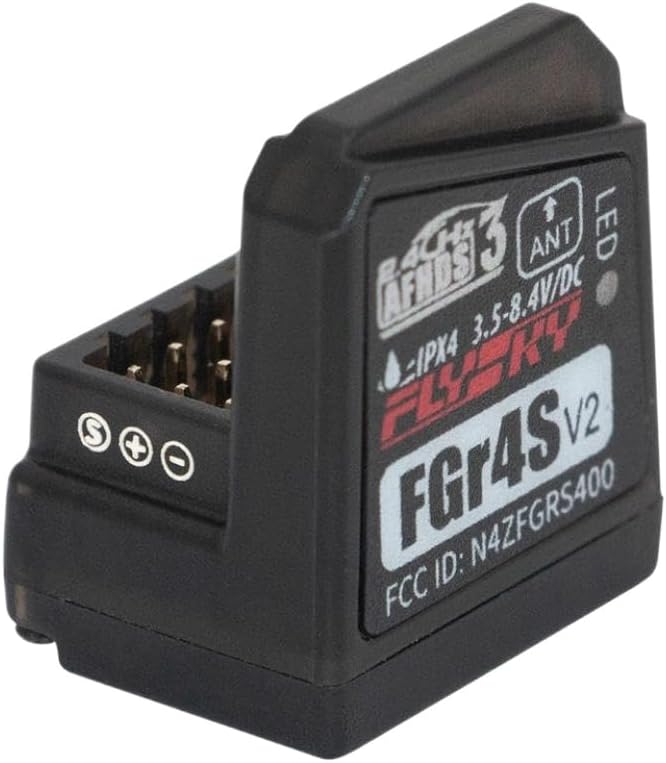 NB4+ 2. 4G 8CH Radio Transmitter Remote Controller With FGR4S Receiver AFHDS 3 Protocol Compatible With RC Cars And Boats