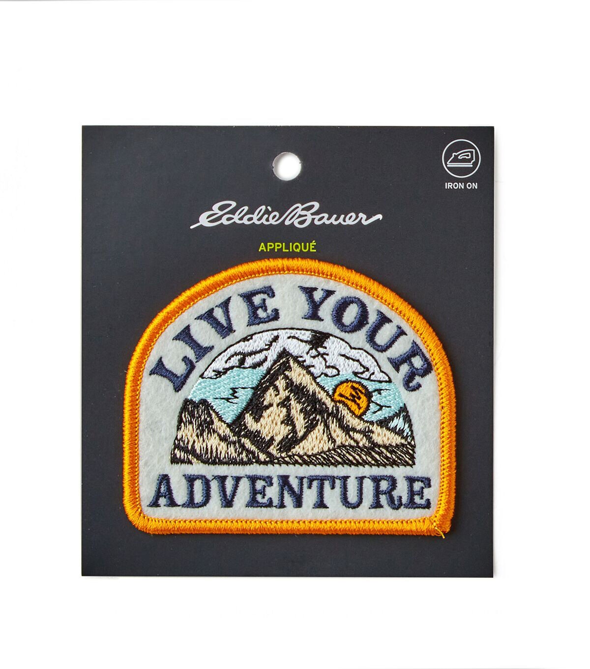 Eddie Bauer 3 Live Your Adventure Iron On Patch