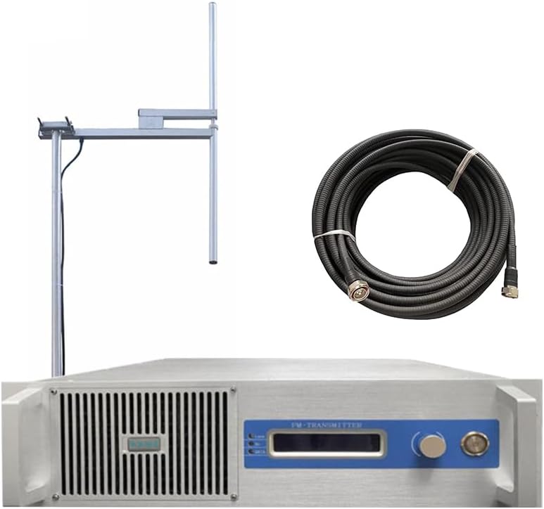 2000W FM Radio Broadcast Transmitter Long Range High Power Professional 2000watt FM Transmitter for Church Radio Station