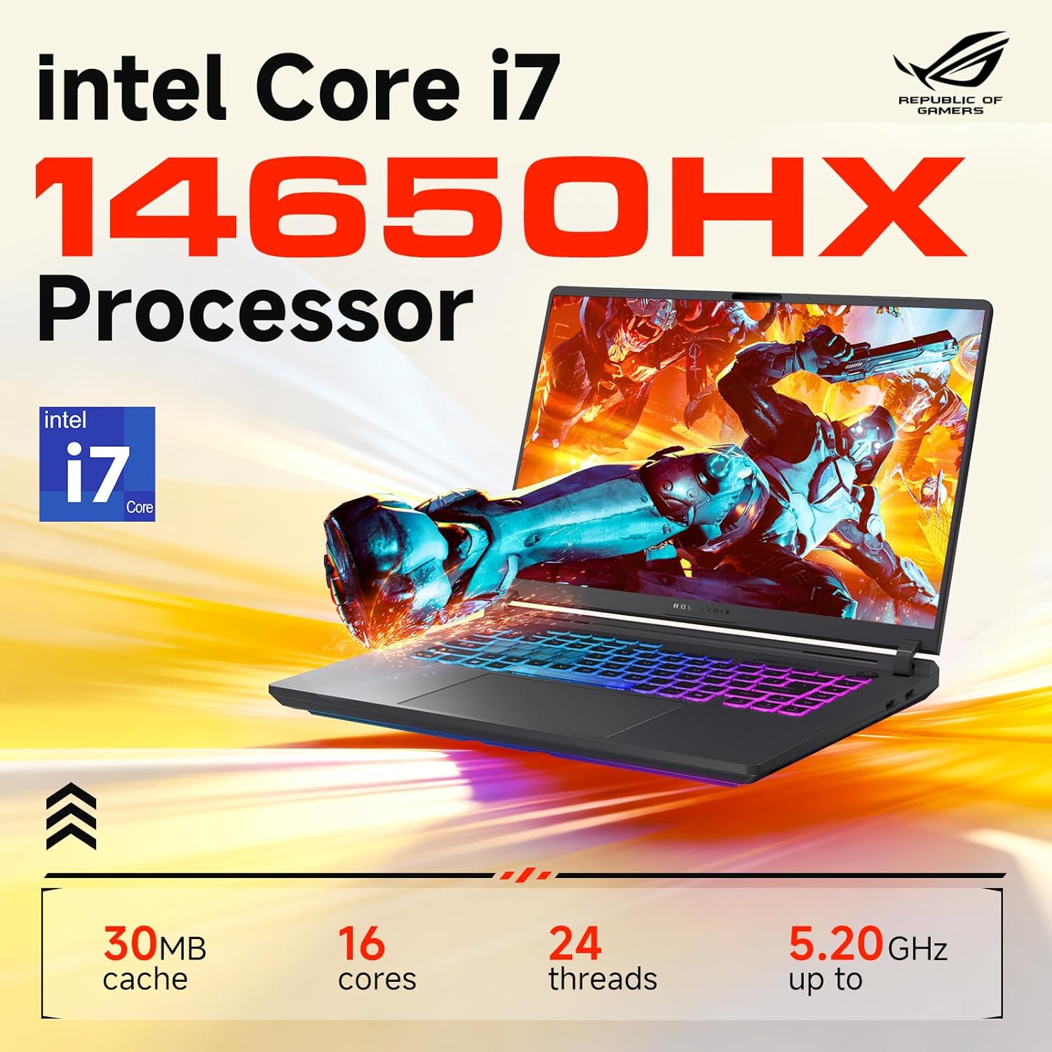 ASUS ROG Strix G16 Gaming Laptop, NVIDIA RTX 5060, Intel i7-14650HX, 16 inch 1920x1200 FHD+ 165Hz 3ms, WiFi 7, Dolby Atmos, Hires Audio, HD+ Cam, 64 GB DDR5, 4 TB SSD, Windows 11 Pro, Accessories