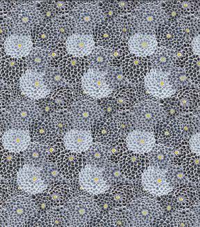 Fabric Traditions Black Dahlias Cotton Fabric by Keepsake Calico