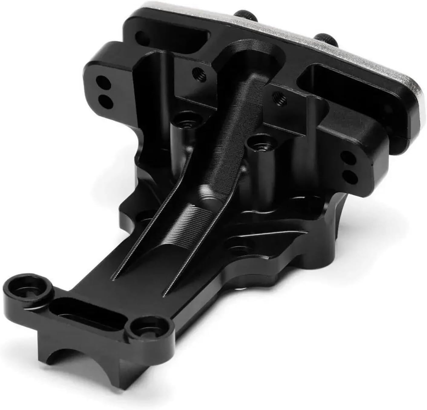 RC Car Parts for Traxxas 1/5 for X-Maxx 1/6 for XRT 8S 7726 7720 7727X Metal Bulkhead Front Rear Upper Differential Cover Replacement RC Car Parts(Black,Set)