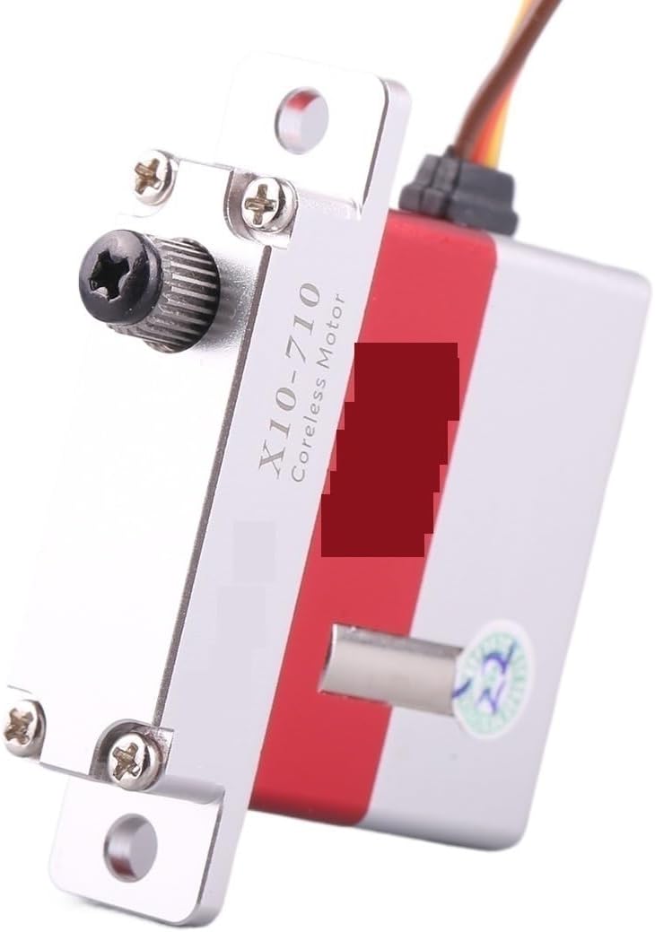 for KST X10/X10-710 Mini Digital HV Servo 9.5kg.cm - Slim Profile for RC Gliders Fixed Wing Drones (0.08s/60° @7.4V)(Version 3)