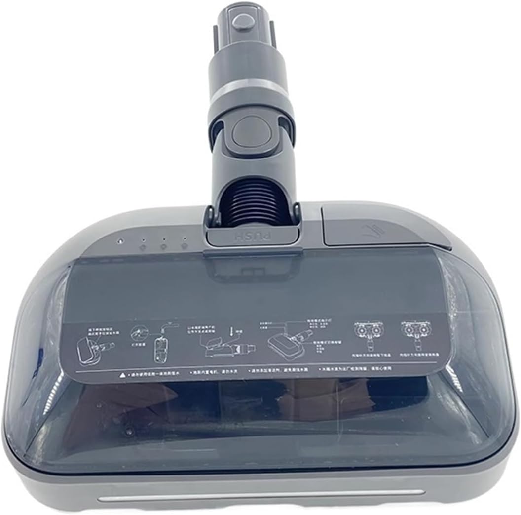 TUITA Original Rotating Dual-Mopping Brush Head Vacuum Cleaner Accessories Spare Parts.Compatible for Shunzao. Z15 Pro